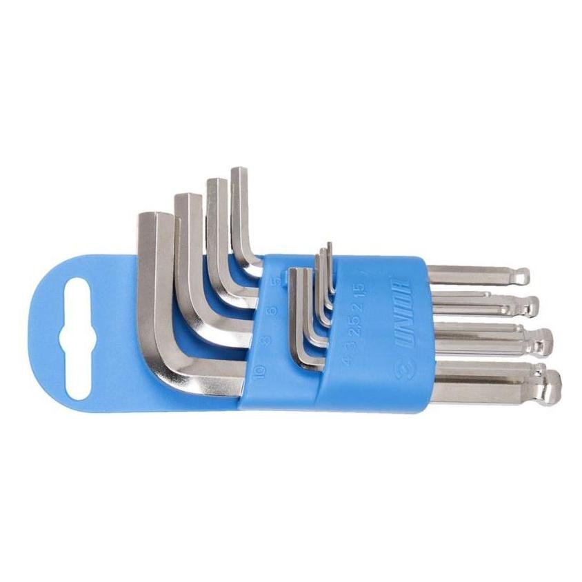 KUGEL-SCHLÜSSEL SET MIT 9 STÜCKEN 1 5-10 MM UNIOR (607853)