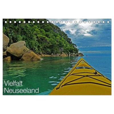 Vielfalt Neuseeland (Tischkalender 2027 DIN A5 quer), CALVENDO Monatskalender
