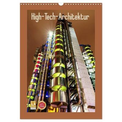 High-Tech-Architektur (Wandkalender 2027 DIN A3 hoch), CALVENDO Monatskalender
