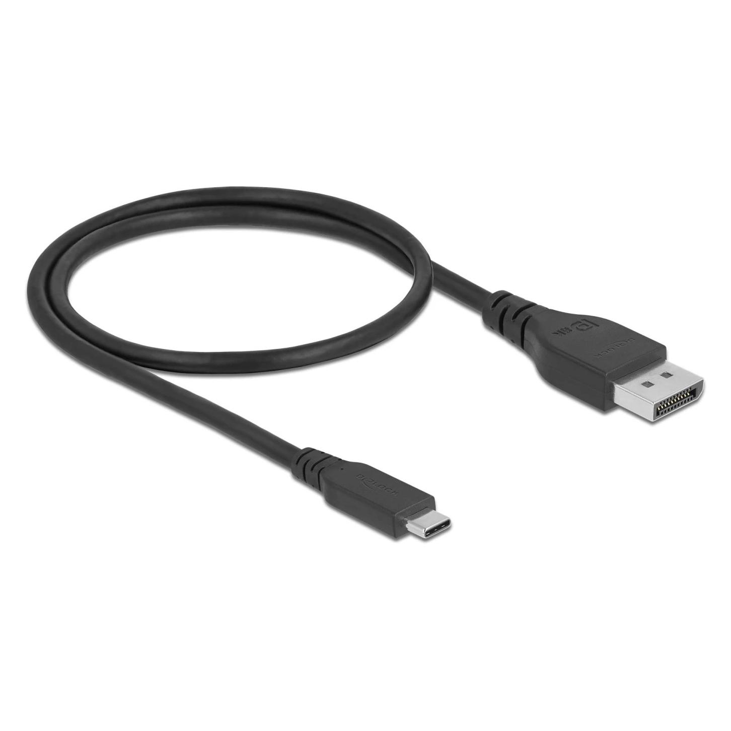 Delock DisplayPort - USB C (0.50 m) (86037)