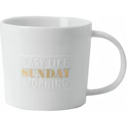 Räder Poesietasse Easy like Sunday morning D.9cm H.8cm 320ml
