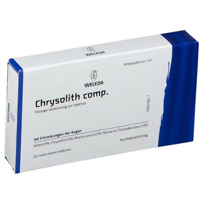 Chrysolith comp.Ampullen 8x1 ml Ampullen