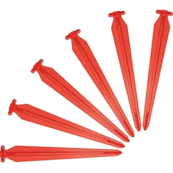 Swiss Piranha RT220 Zelthering rot 22 cm 6er Set im Beutel