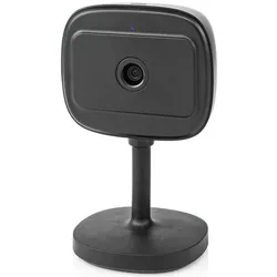 Nedis SmartLife Indoor Camera Wi-Fi (1920 x 1080 Pixels), Netzwerkkamera, Schwarz