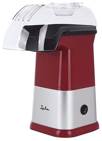 Palomitero - Jata PAL97 Rojo, 1200 W, Sin aceite, Cable, Rojo
