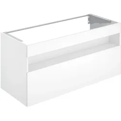 KEUCO STAGELINE Waschtischunterschrank, 1 Frontauszug, 1200x625x490mm, 32882970000, Korpus/Front: Vulkanit Dekor matt / Vulkanit Glas satiniert