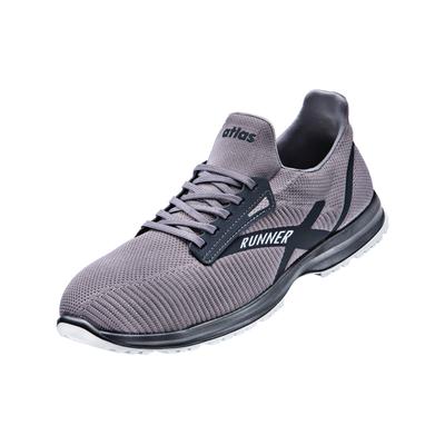 Sicherheitsschuh ATLAS SCHUHE "Runner 65" Gr. 41, grau (stone grau), 41, Obermaterial: 100% Textilmaterial TEXMAT., Schuhe