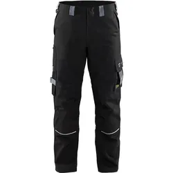 Blakläder, Arbeitshose, Flammschutz-Bundhose, schwarz, Konfektionsgrösse 52 (52)