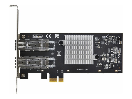 StarTech.com Startech 2-Port GbE SFP Netzwerkkarte, PCIe Gigabit (P021GI-NETWORK-CARD)