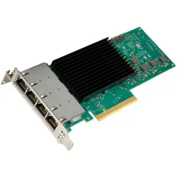 Intel E610-IT4 (PCI Express 4.0), Netzwerkkarte, Grün, Schwarz, Silber
