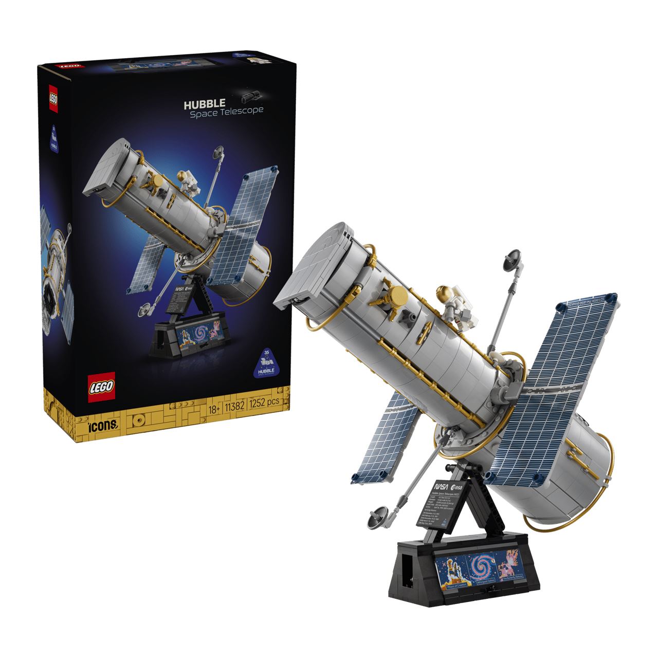 LEGO Icons 11382 Hubble-Weltraumteleskop