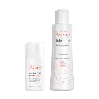 Antirougeurs Rosamed Spf50+ Anti-Rötungen Konzentrat Protect + Avène Tolérance Reinigungsl 30+200 ml Set