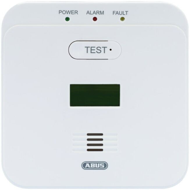 ABUS Détecteur de monoxyde de carbone COWM510 Norme : DIN EN 50291-1 Plastique (89164)