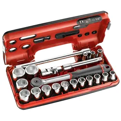 FACOM Steckschluessel-Set 1/2Z 21-tlg