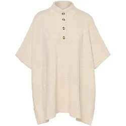 Tchibo - Kuschel-Poncho - creme
