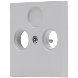 Kopp 373534180 ATHENIS - Antennen-Abdeckung TV/RF, Farbe: grau matt