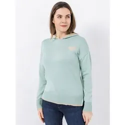 DINE 'N' DANCE Pullover, 1/1-Arm Kapuze Jacquard-Herz figurumspielend