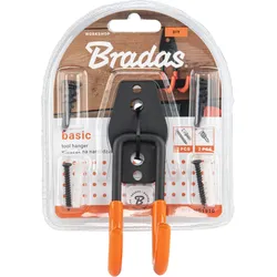 Wand-Werkzeughalter Bradas BASIC aus Stahl mit PVC-Beschichtung 20kg Organizer für Garage und Werkstatt DIY-HG1910