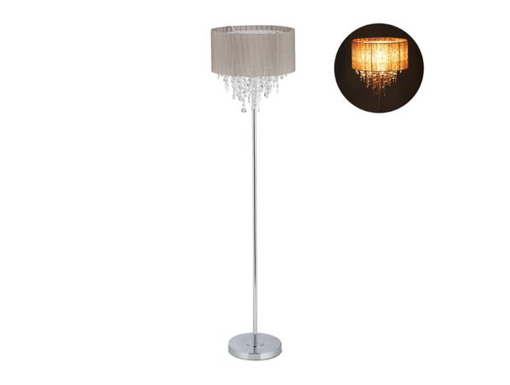 Relaxdays Stehlampe Organza Kristall