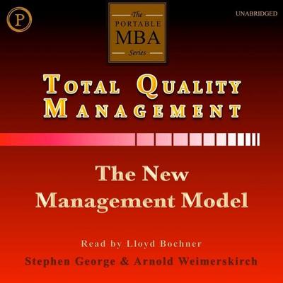 Total Quality Management - Stephen George, Audio, 9781614673835