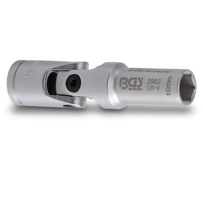 Bgs Glühkerzen-Gelenk-Einsatz Sechskant 10 mm (3/8) SW 10 mm [Hersteller-Nr. 2982]
