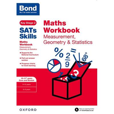 Bond SATs Skills: Maths Workbook: Measurement, Geometry & Statistics 10-11 Years, Taschenbuch von Andrew Baines,Bond 11, Oxford University Press,