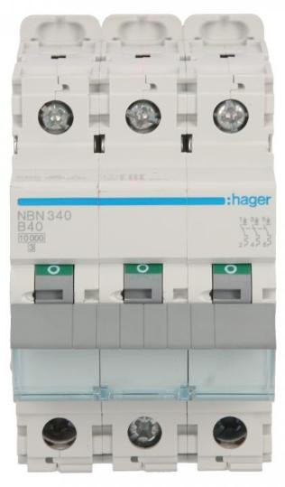 Hager NBN340 Miniatuur stroomonderbreker IP20