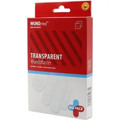 Pflaster Transparent Wasserfest 4 Größen 50 St