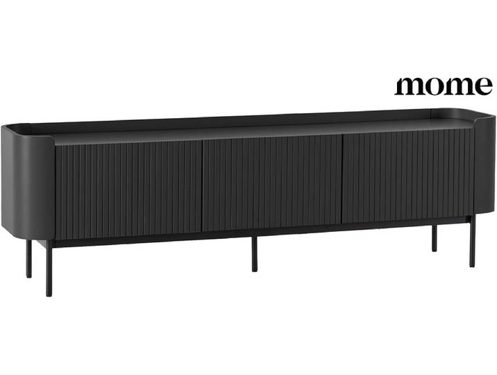MOME TV-Möbel WILLA 180cm schwarz