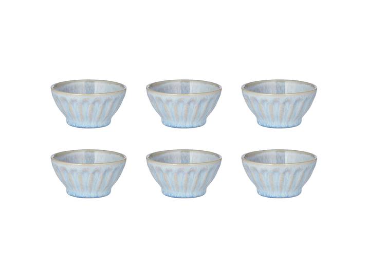 Dipschale BERGAMO 6er-Set Ø 9cm Blau/Pastellblau