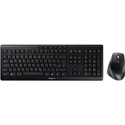 Cherry Stream Desktop Comfort (DE, Kabellos), Tastatur, Schwarz