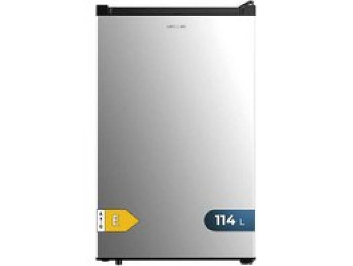Cecotec Mini Réfrigérateur Bolero CoolMarket TT 114 L Inox.Mini Frigo Capacité de 114L design compact classe E dégivrage
