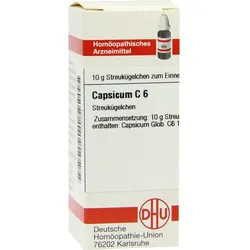 CAPSICUM C 6 Globuli 10 g Globuli