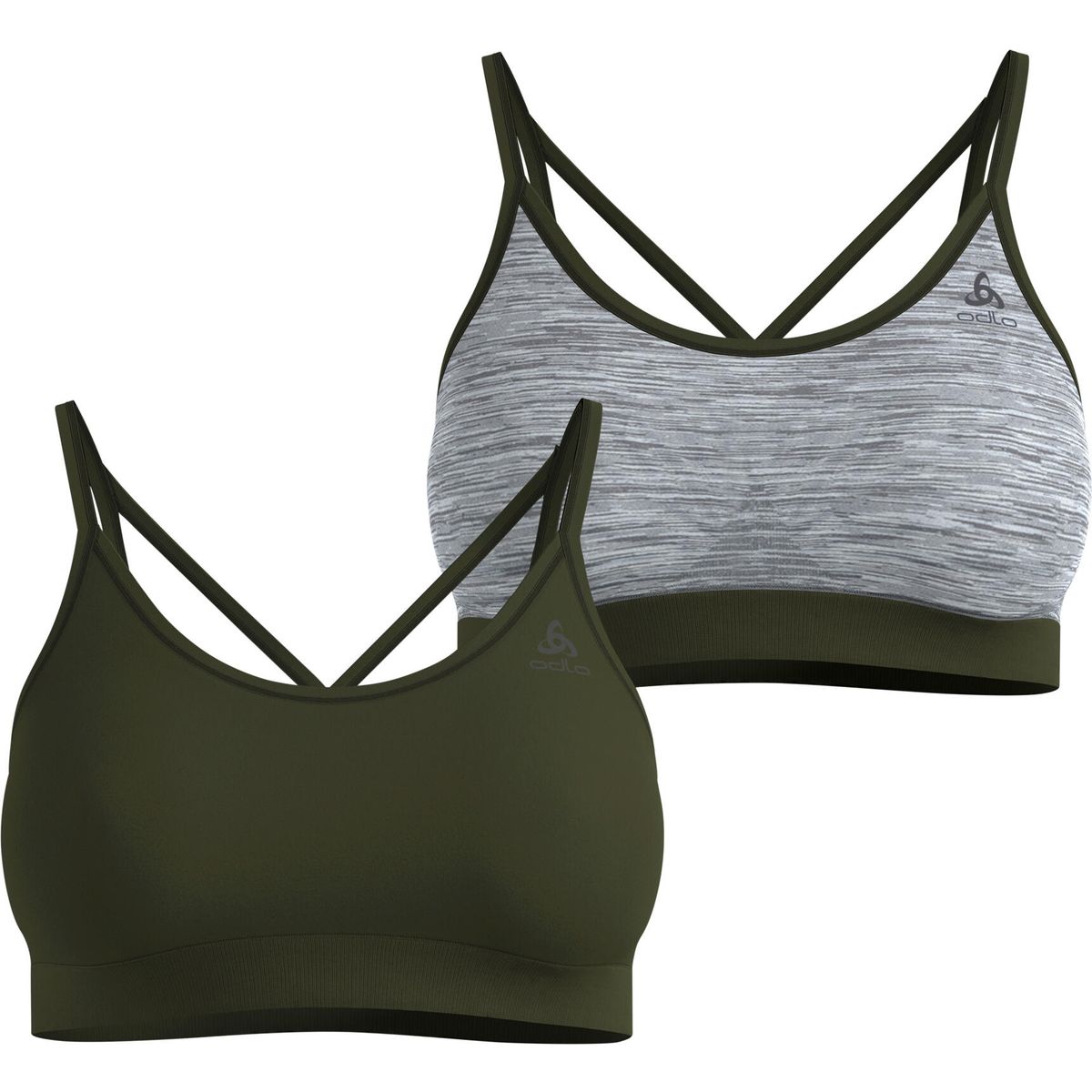 Odlo Seamless Low deep depths - grey melange (40404) L 131511-40404-L