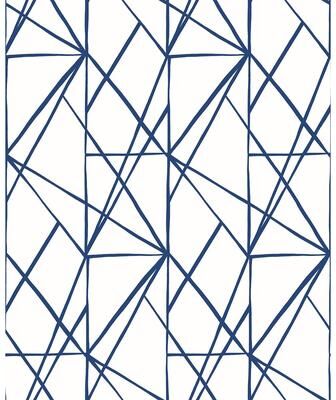 NextWall Quartz Geo Peel and Stick Wallpaper