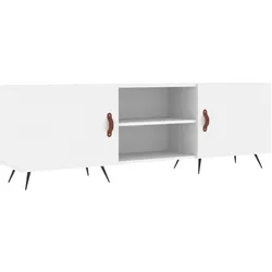 vidaXL TV-Schrank Weiß 150x30x50 cm Holzwerkstoff