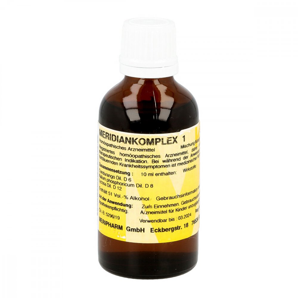 Meripharm GmbH Arzneimittelvertrieb Meridiankomplex 1 Mischung 02420864