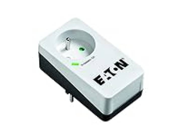 Eaton Multiprise/Parafoudre - Eaton Protection Box 1 FR - 1 Prise FR - Blanc & Noir (PB1F)