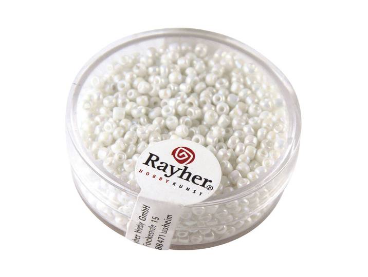 Rayher Rocailles Opak Gelüstert 2 mm 17 g