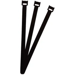 Fastech, Klettverschluss-Kabelbinder (Klettkabelbinder, 250 mm, 100 Stk.)