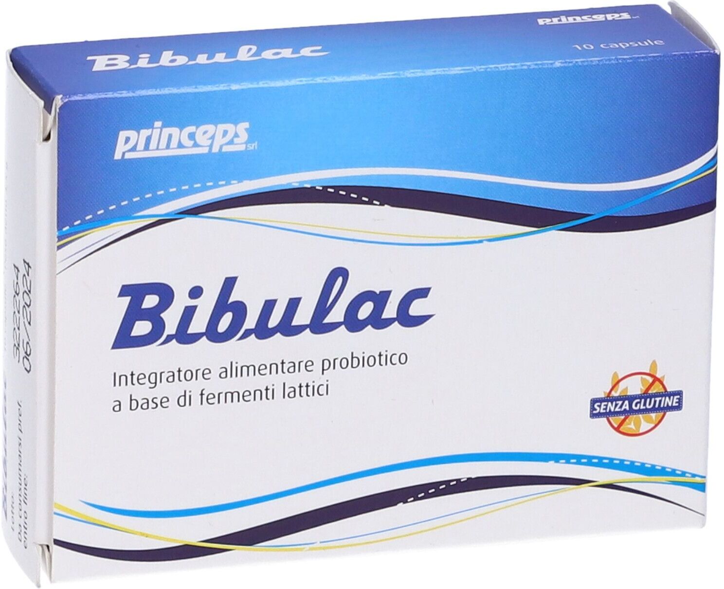 PRINCEPS Srl Bibulac Integratore Probiotico 10 Cps