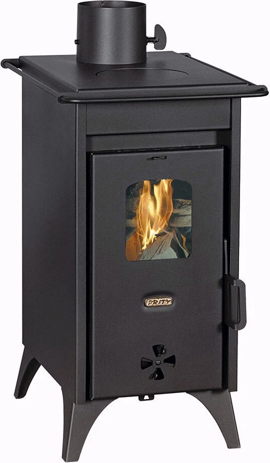 - Prity Mini D Kaminofen 6.3 kW Holzofen - Holzheizung für Wohnräume