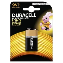 DURACELL Plus Power MN 1604-6LR61-9V-E-Block - 1er Blister