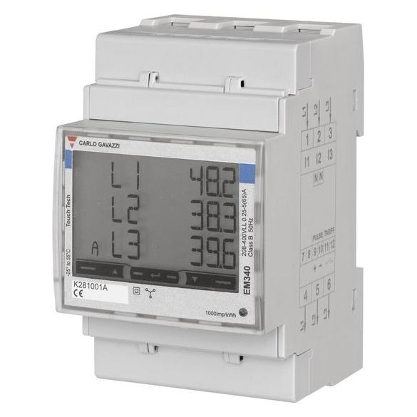 Carlo Gavazzi Licznik energii 3-fazowy elektroniczny wyjście impulsowe (EM340DINAV23XO1X) (EM340DINAV23XO1X)