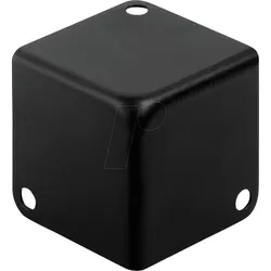 MON MZF-8502/SW - Metall-Kofferecke, schwarz