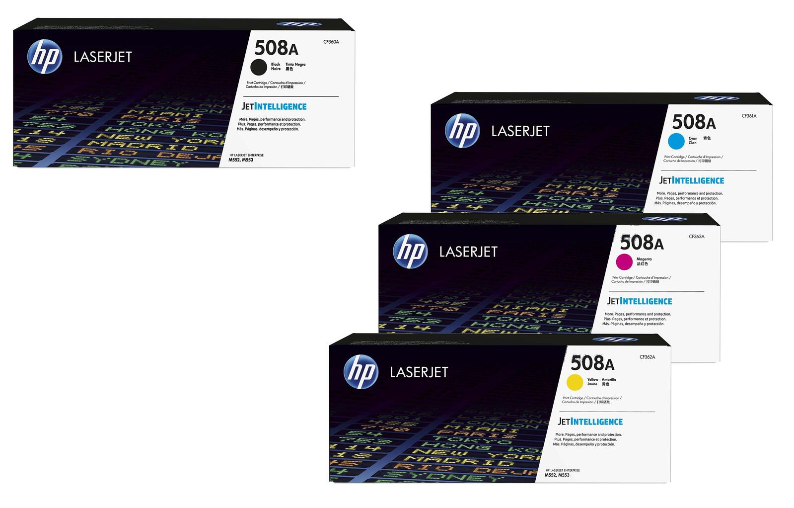 HP Inc. HP Original 508A Toner - 4er Multipack OPCF360A