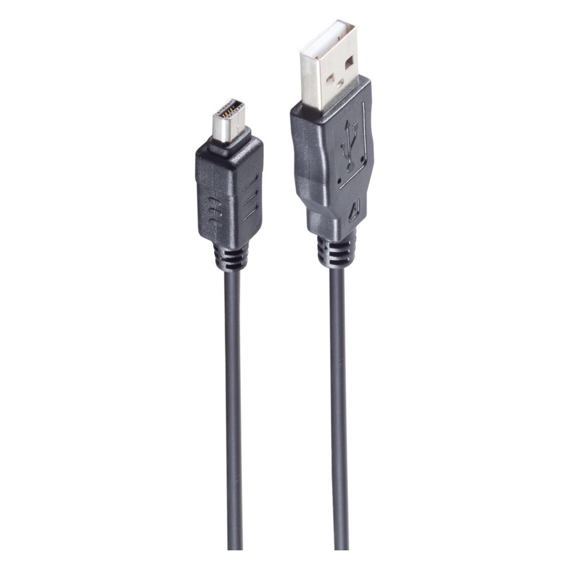Shiverpeaks -BASIC-S--USB 2.0 A Stecker auf Mini USB 2.0 (1.50 m, USB 2.0) (BS77372)