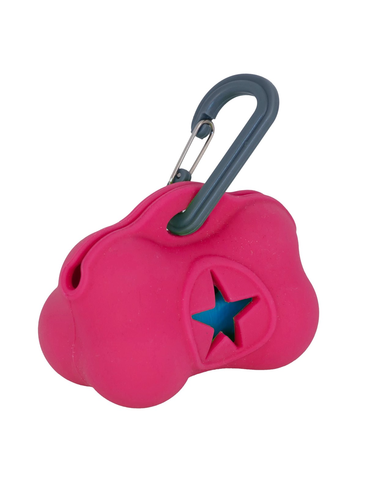 Dogman Weicher Silikon-Hundekotbeutelhalter Pink