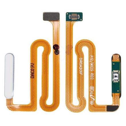Samsung Fingerprint Sensor + Flex für A125F, A127F Galaxy A12, A12 Nacho - white (GH96-14087B)