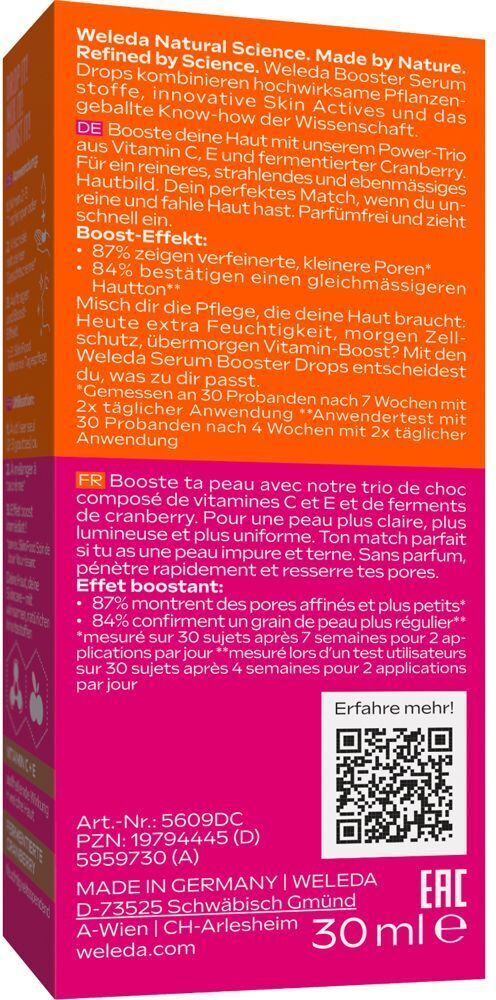 Weleda Pore refining Serum Drops 2x 2x30 ml